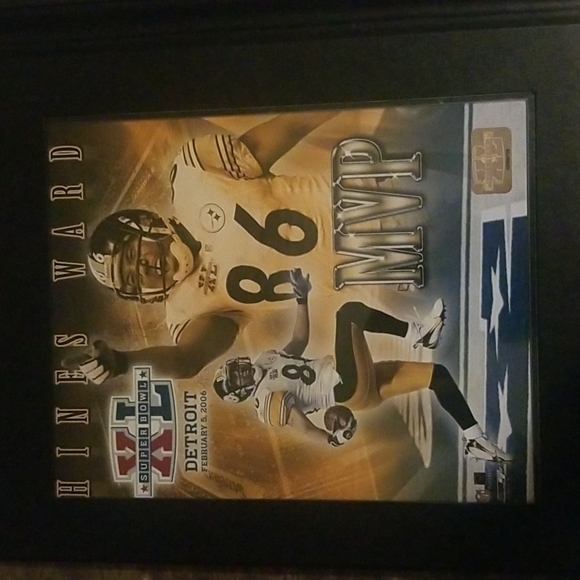 Steelers Super Bowl XL photo and card set - Picture 2 of 13